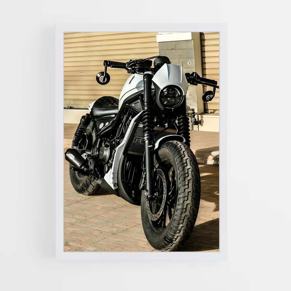 Poster Route Rebelle – affiche Honda Moto (vue 3)